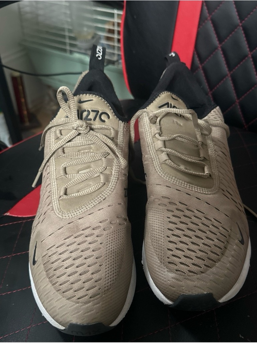 Nike Air Max 270 Men’s Sneakers - Tan & Black